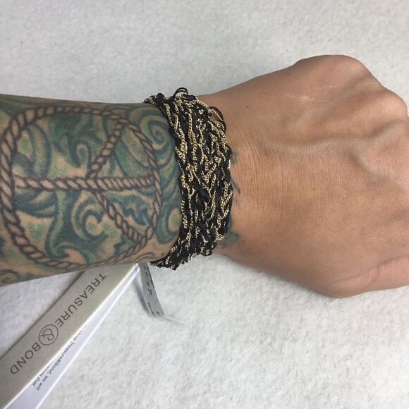 Treasure & Bond Thread Layer Chain Bracelet (G1) - Picture 1 of 8